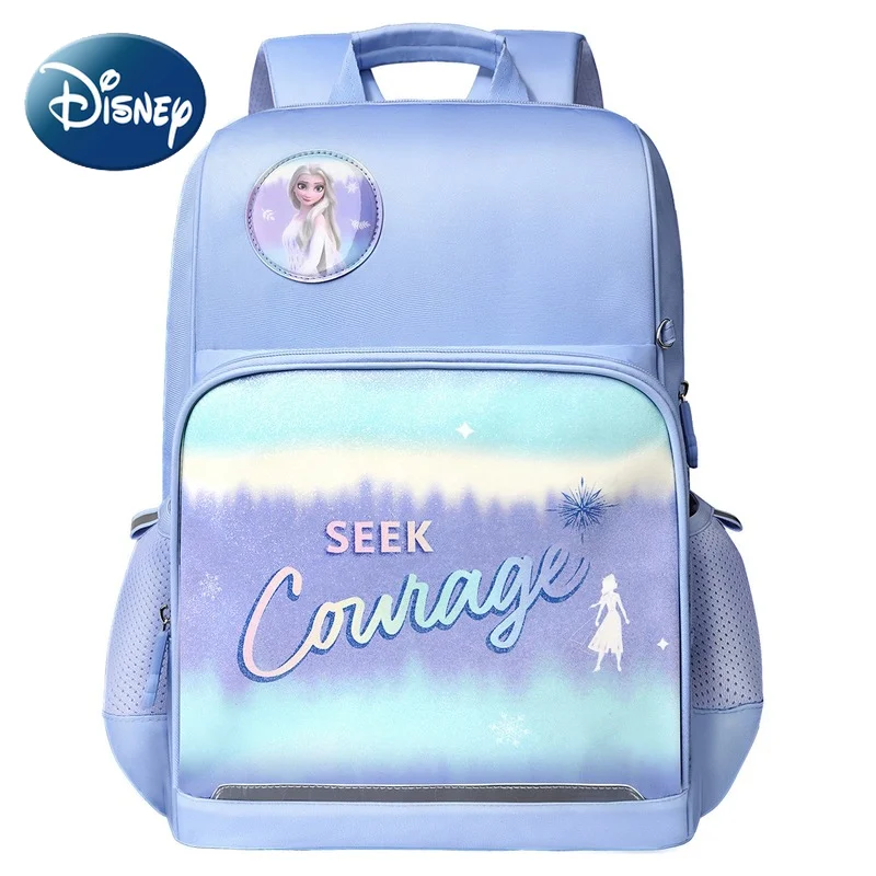 Disney Authentic Children's School Bag Frozen Large-capacity Breathable 3-6 Grade Primary School Students Backpack Backpack