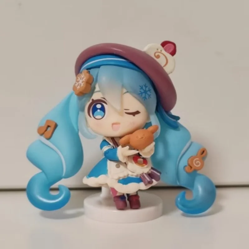 Фото Оригинальные коллекционные фигурки Bandai Gashapon: Хацунэ Мику, Рин, Лука, Лен, Мейко, Кайто, Экс-Кашапон. Аниме-игрушки, украшения, подарки. №3