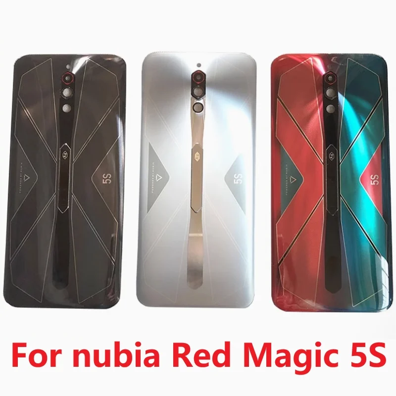 Задний корпус для ZTE Nubia Red Magic 5S 6 65 &quotNX659J-S стеклянная задняя крышка ремонт замена