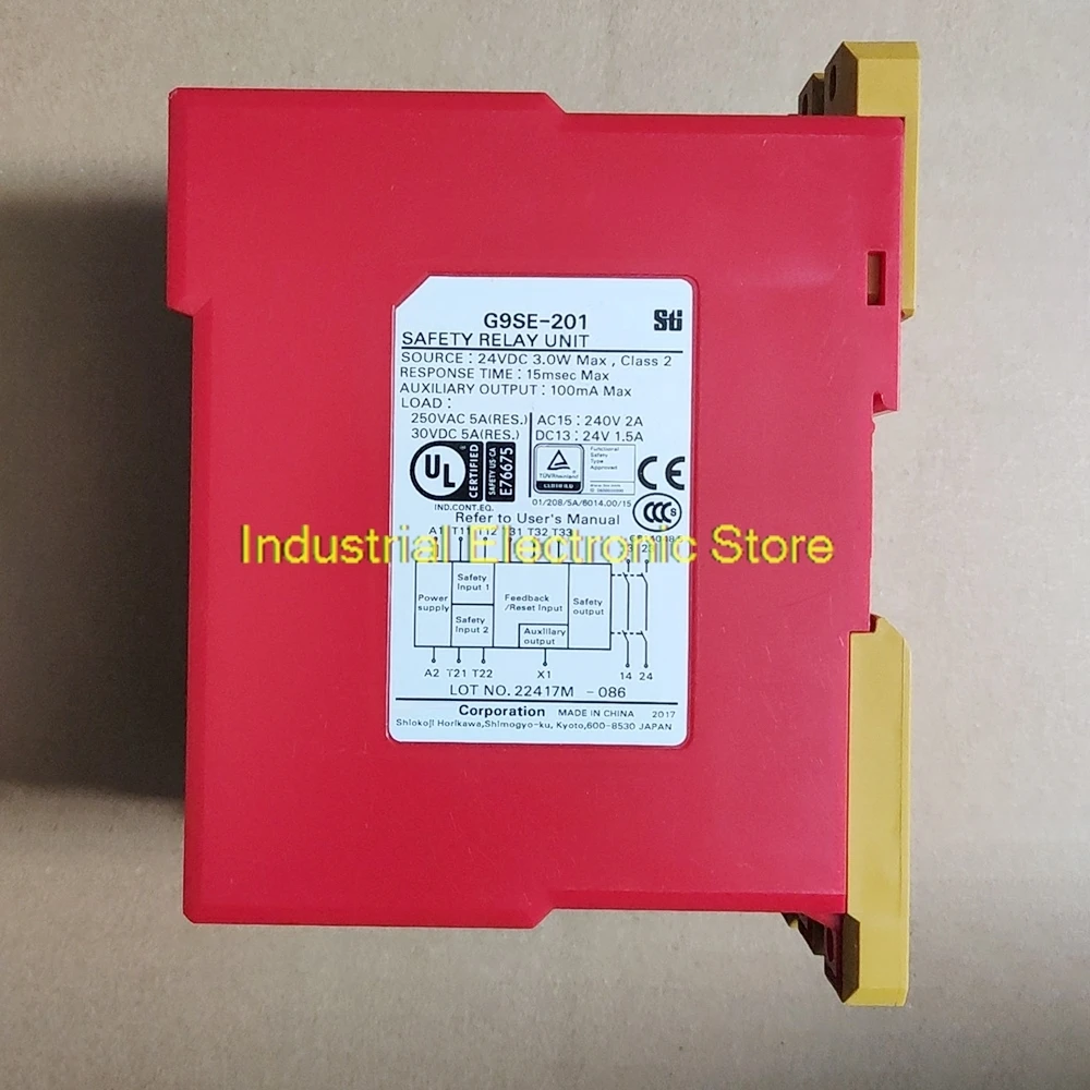 Новый контроллер безопасности блока реле G9SE-201