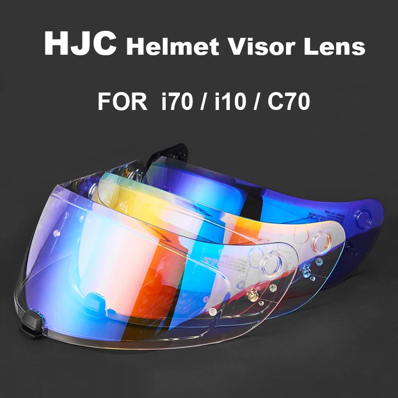 

HJ-31C i70 i10 HJ-20M C70 Motorcycle Accessories HJC Helmet Visor Lens Full Face Casco Moto Anti-UV Capacete De Moto Shield Lens