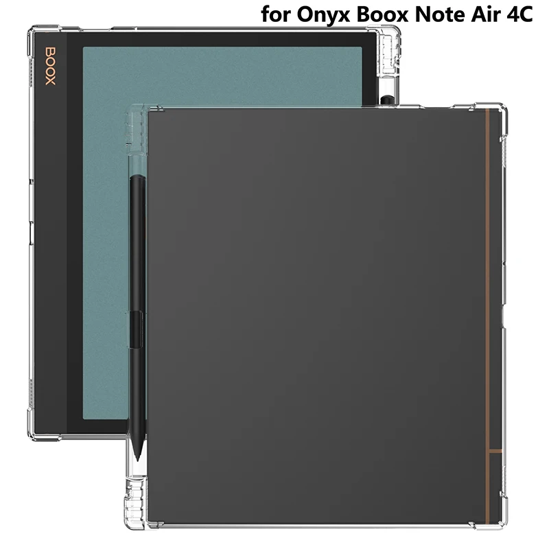 Прозрачный защитный чехол из ТПУ с умным держателем для карандашей Onyx Boox Note Air 4 C 4C