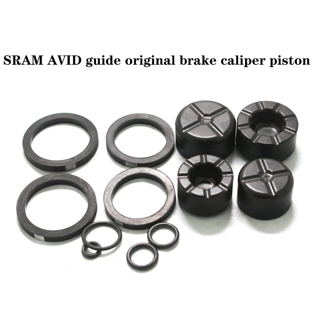 

Bike Piston Brake Caliper Piston Aluminum Alloy Components Hydraulic Kit Plastic Rubber Outdoor Sports Durable