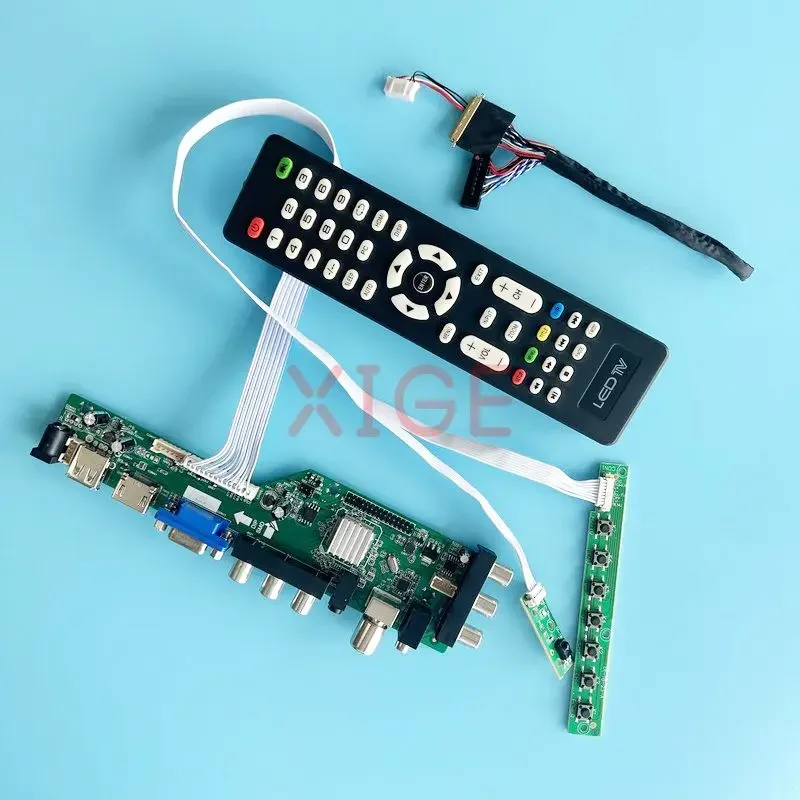Плата драйвера контроллера подходит для LTN140AT01 LTN140AT02 LVDS 40-контактный комплект