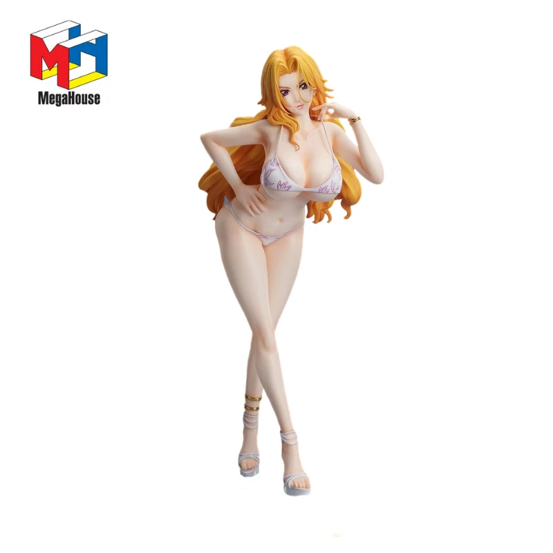 

Original In Stock 1/4 MegaHouse MH FREEing Bleach Rangiku Matsumoto Swimsuit Anime Action Figure Toy Gift Model Collection Hobby
