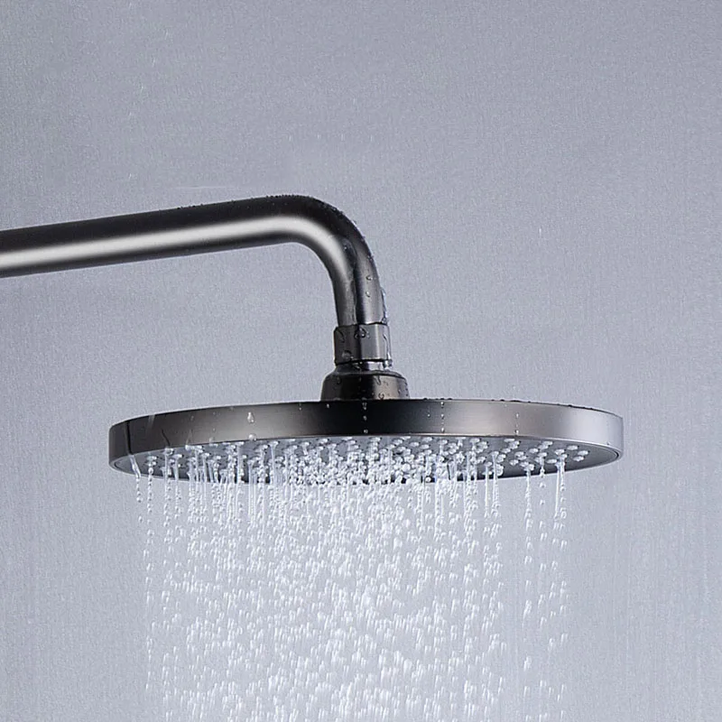 Душевой набор из нержавеющей стали 304 никель/серые клавиши фортепиано душевая