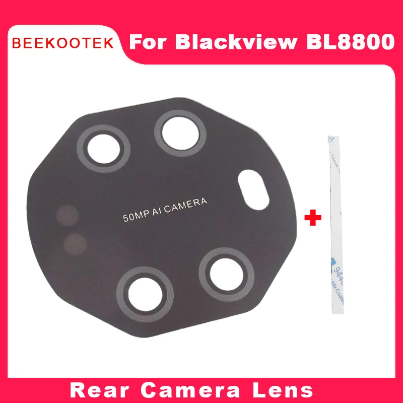 

Новый оригинальный объектив задней камеры Blackview BL8800, объектив задней камеры, стеклянная крышка, аксессуары для смартфона Blackview BL8800