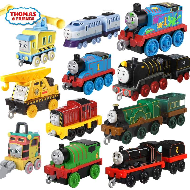 

Original Thomas and Friends TrackMaster Train Railway Adventures Engine Push-Along Train Diesel Kids Boys Toys for Children Gift