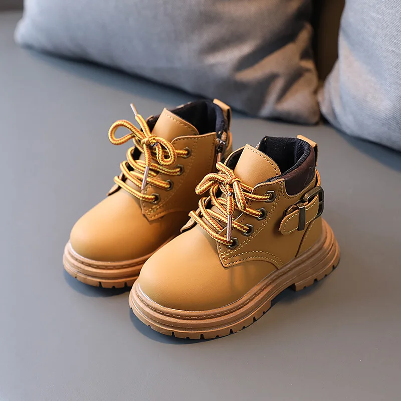 

Winter Baby Snow Boots for Kids Girls Children Boys Outdoor Warm Non-slip Waterproof Plus Fur Boots Infant Casual Cotton Shoes