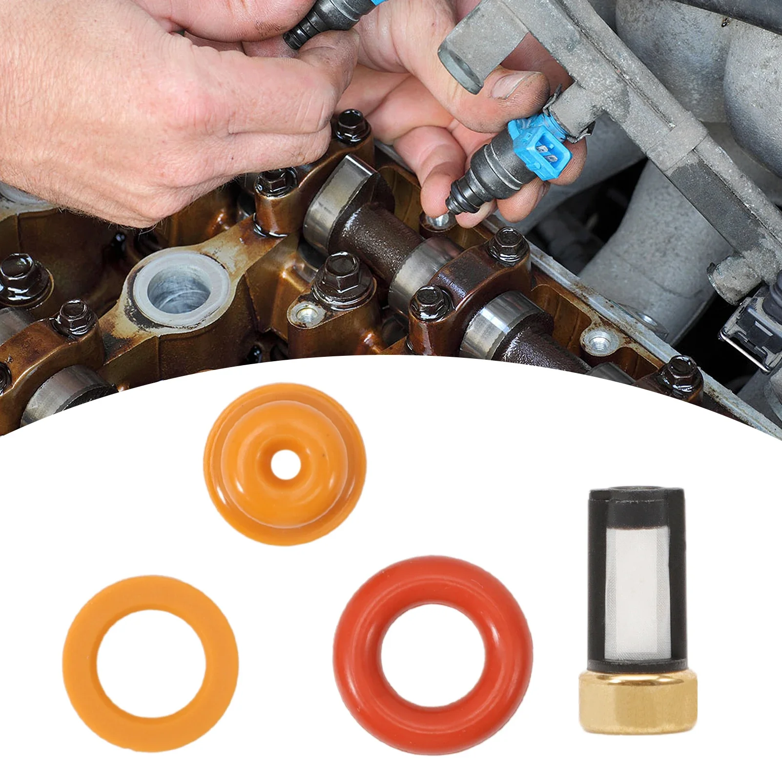 Комплект прокладок форсунок для Sharan 7M Golf 3 Passat B3 35I B4 Corrado Vento 2 8 VR6 9 Galaxy i V6 4x4 0280150953