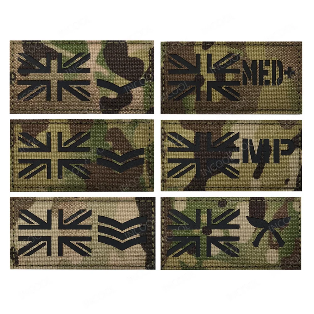 Инфракрасный светоотражающий ИК-ранг униформа ранки вышитые нашивки аппликации