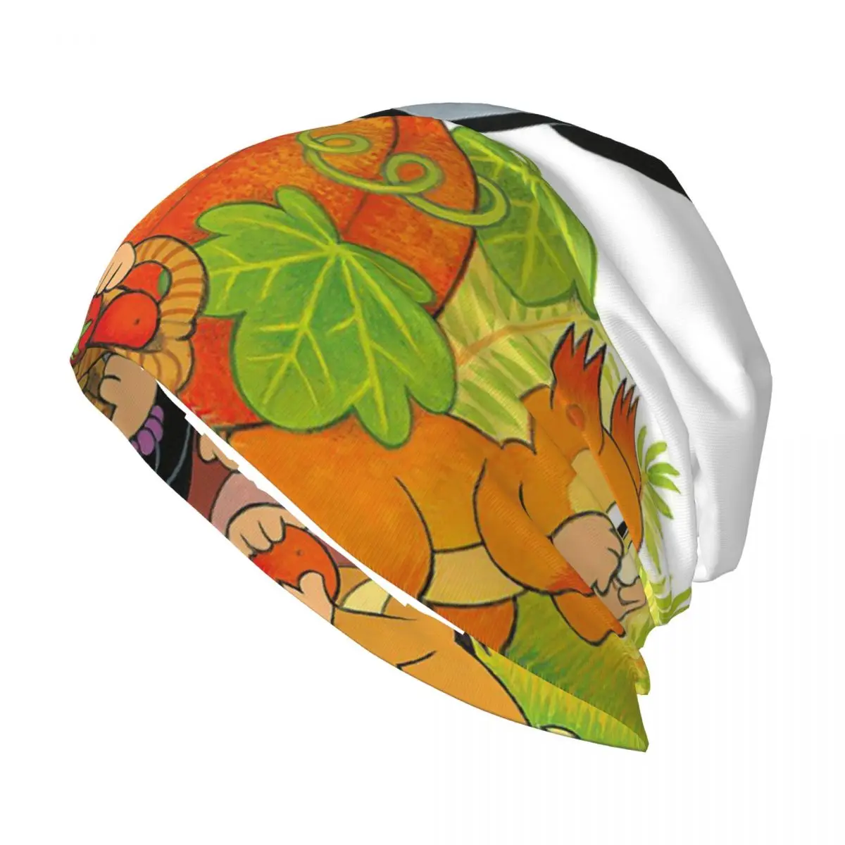 Krtek Zdenik шапочка головной убор вязаная шапка Готическая уличная мультяшная