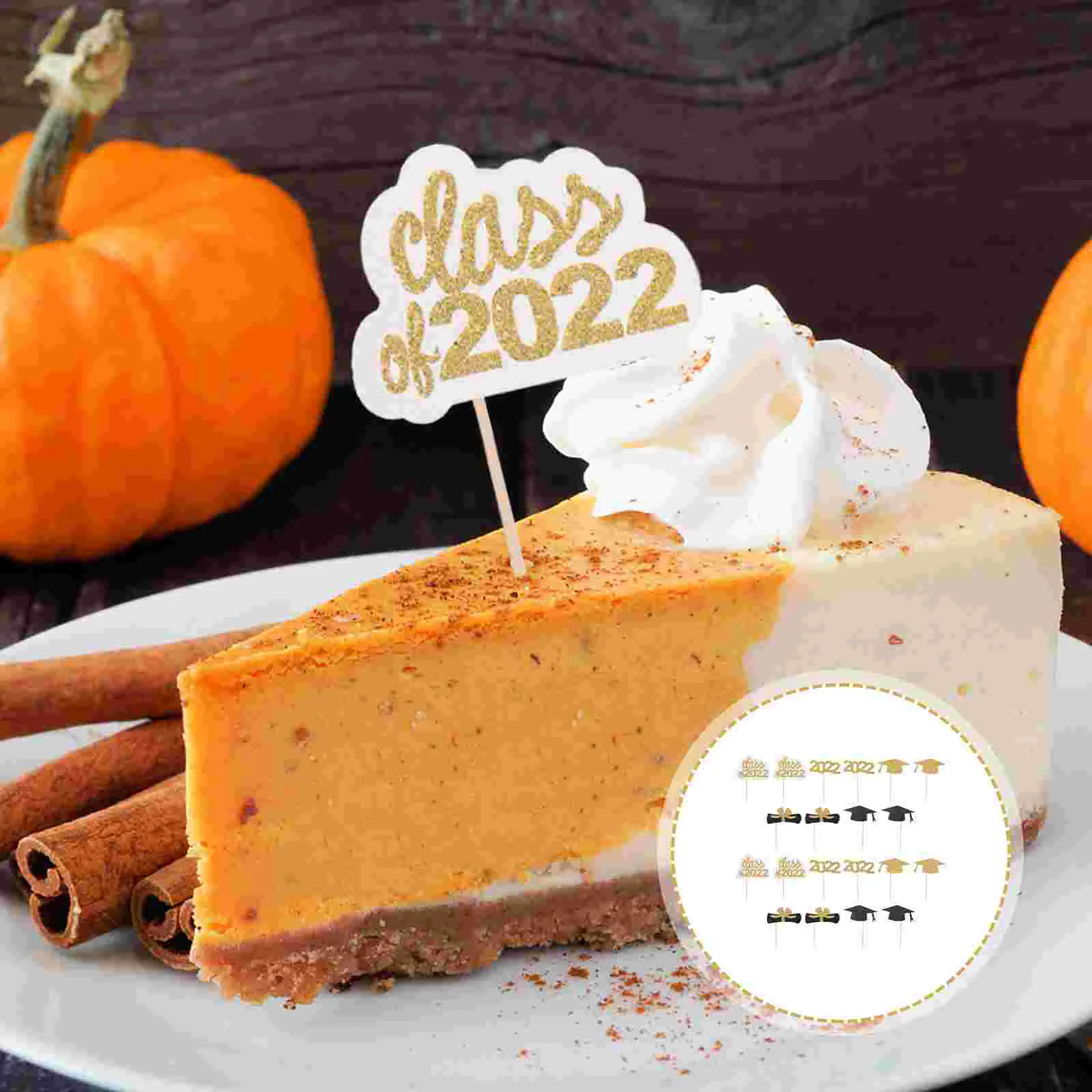 

Graduationcupcake Toppers Grad Picks Cap Party Decorations Decoration Decors Congrats Toothpick Decor Pick Graduate Dessert