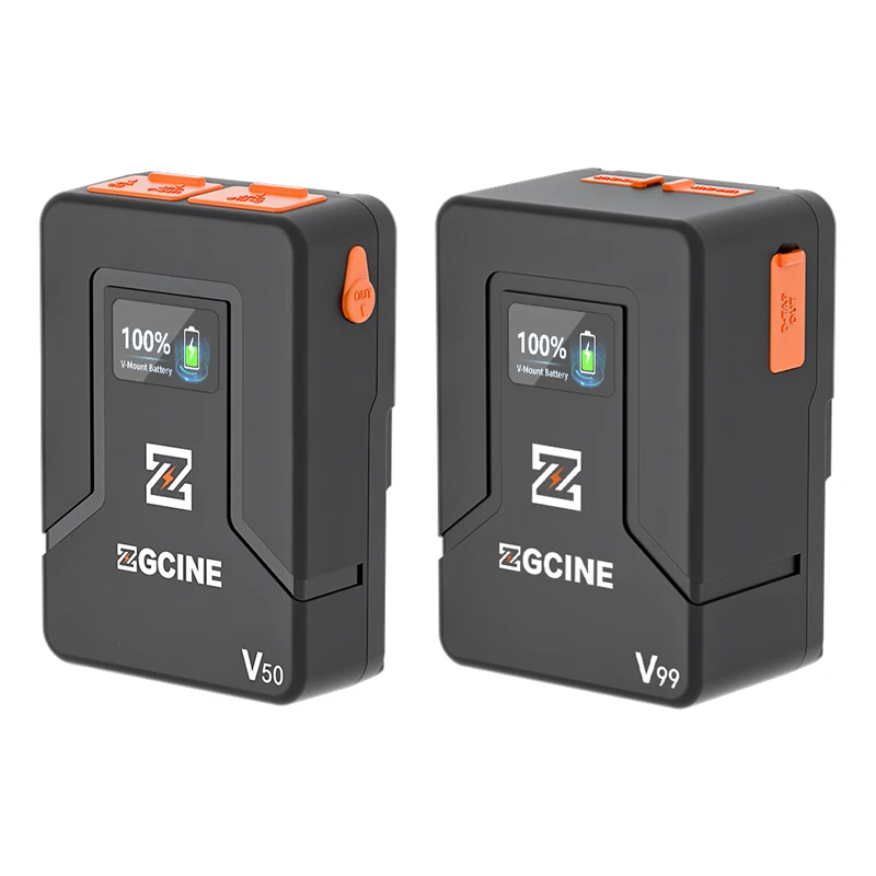 

Zgcine V50 mount Battery 3400mAh 14.8V 40Wh V Lock V Shape Rechargeable Li-ion Battery PD Fast Charging For camera DSLR