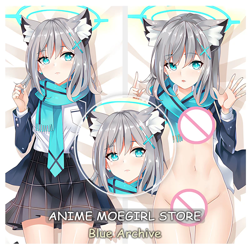 

Blue Archive Dakimakura Pillowcase Body Pillow Cover Anime Peachskin 2Way Fabric Cushion Pillow Case Decorative Pillows for Sofa