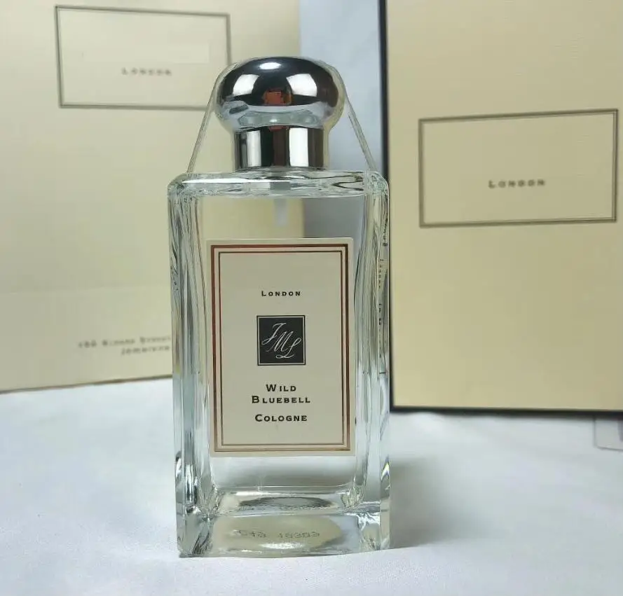 

Высококачественные духи Jo- Malone London, духи с ароматом английской груши, морской соли, ягод, дикий, Bluebell, одеколон, аромат дикий BLUEBELL 1