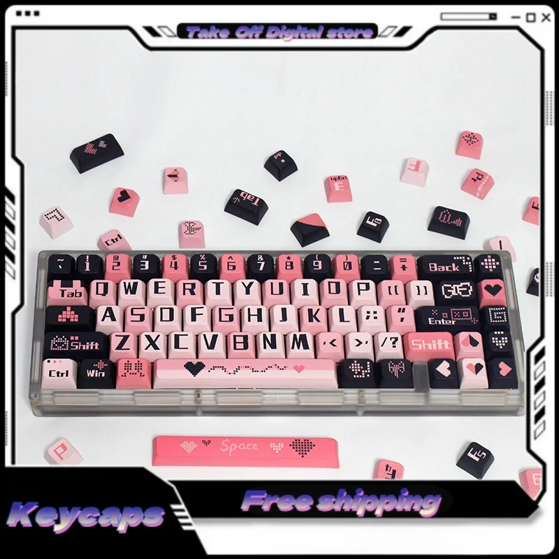 Оригинальные механические колпачки для клавиатуры Obsessed Theme Xda индивидуальные