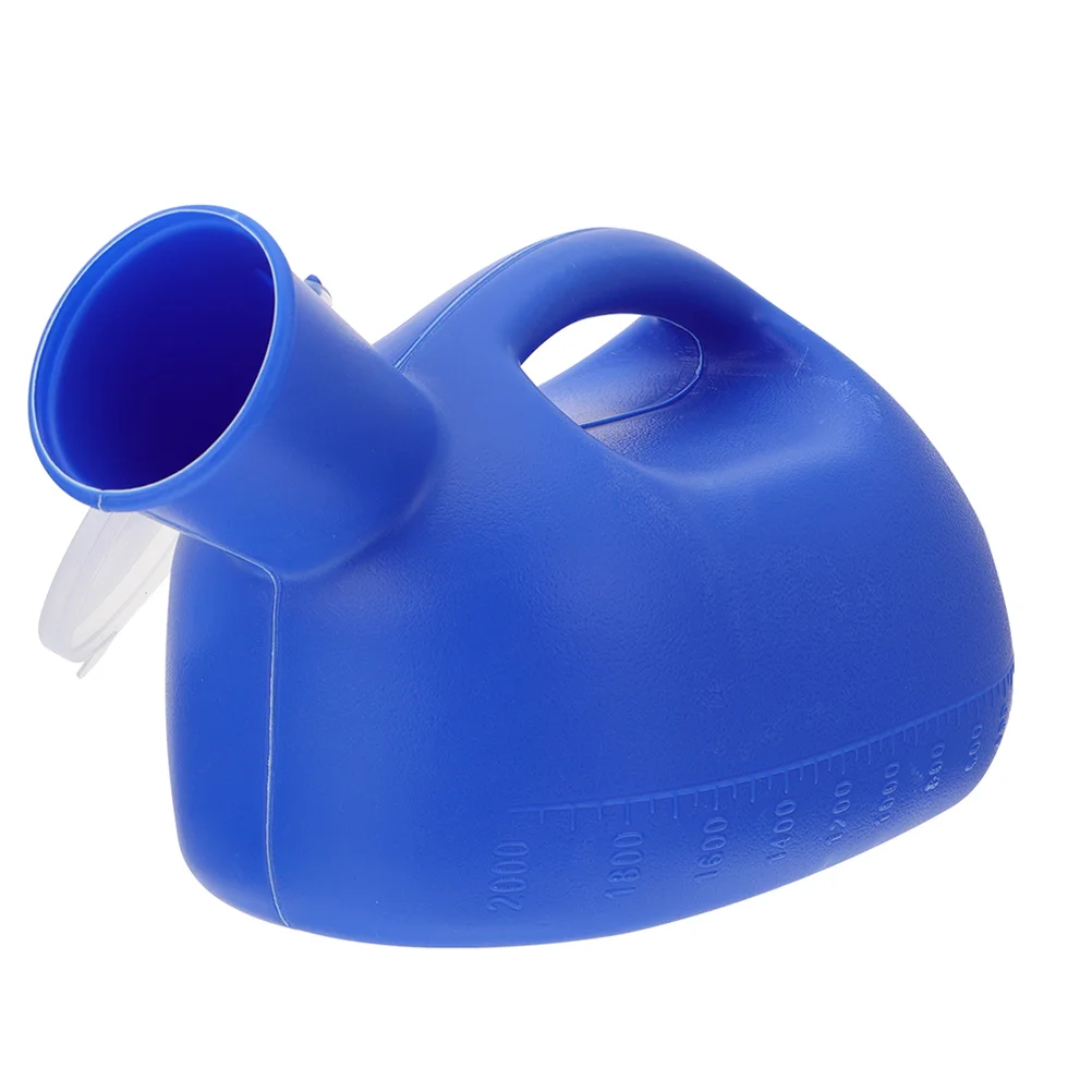 

Urinal 2000ml Spill Proof Urine Jar Bucket Collector Portable Potty Cup Plastic Bottle Elderly Men Women Kids Potapotty For