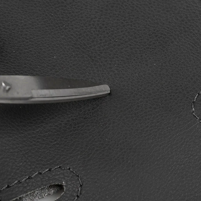 Черная искусственная кожаная отделка из микрофибры для VW Golf 6 MK6 GTI 2009-2014 Polo Passat CC