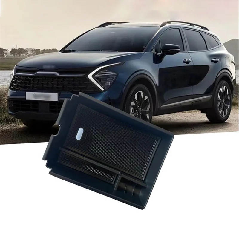 

Armrest Storage Box Trim For Kia Sportage NQ5 2022 2023 Automatic Version Central Control Storage Box Auto Interior Accessories