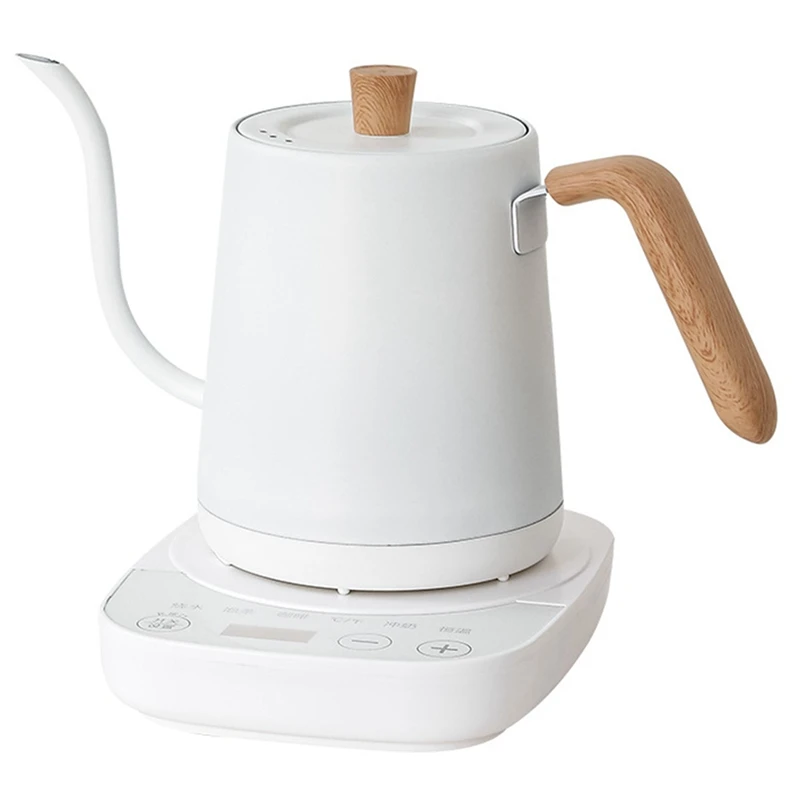 

Electric Coffee Kettle Hotel Tea Special Kettle Gooseneck Slender Smart 800Ml 1000W US Plug