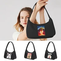 fashion underarm bags ladies shoulder bags 2022new casual handbag purses harajuku shoulder hobo bags organizer funny print