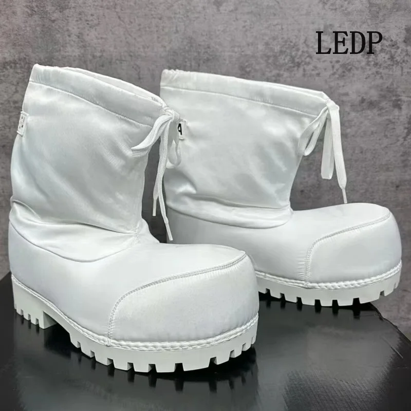 LEDP Brand Snow Нескользящие 2024 Новые зимние ботинки с большой головкой Лыжная серия