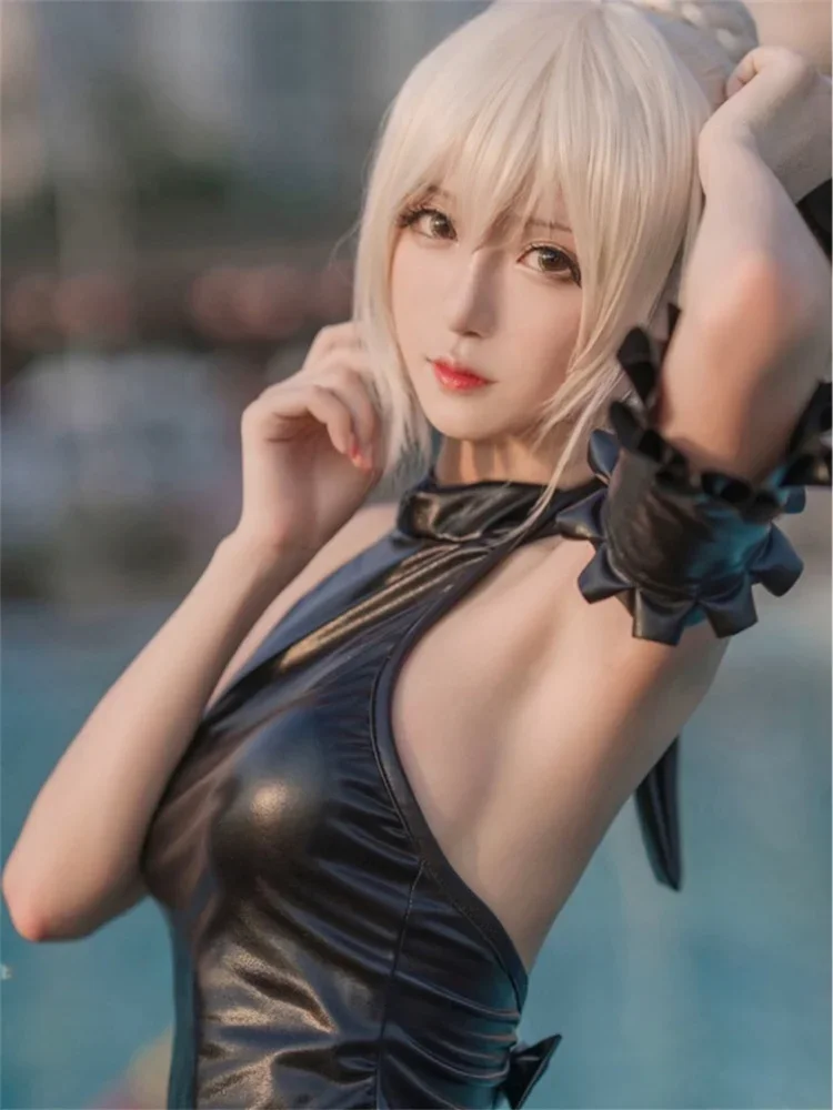 Fate Косплей Stay Night Alter Saber Sukumizu школьный купальник комбинезон My Lord сексуальный