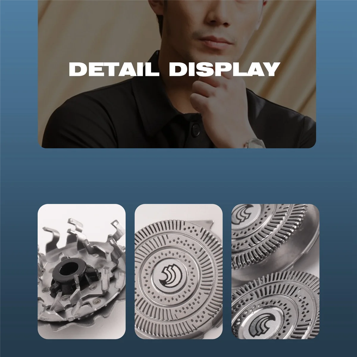 Сменная головка HQ9 3 шт. лезвие для бритвы Philips HQ9100 HQ9190 HQ9070 HQ9170 HQ9020 HQ8160 HQ8250 HQ9090