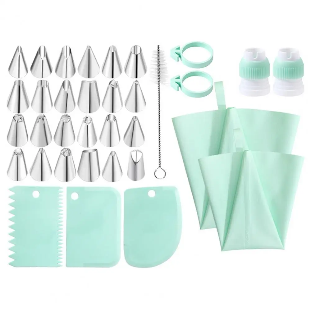 

1 Set Icing Piping Tip Useful Easy to Clean Food Grade Kitchen Supplies Icing Piping Nozzle Piping Nozzle
