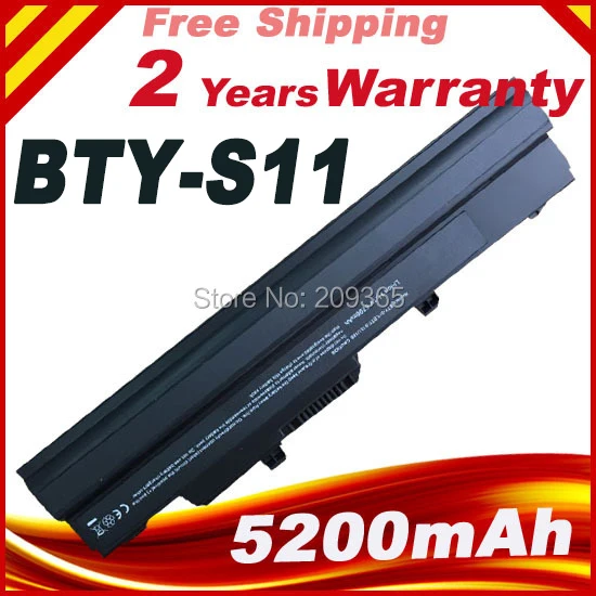 Аккумулятор для ноутбука MSI BTY-S11 Wind U100 L1300 L1350 L1350D U100X U100W U135DX U210 U270 U90X Wind12 U200 U210 U230 Аккумулятор для ноутбука MSI BTY-S11 Wind U100 L1300 L1350 L1350D U100X U100W U135DX U210 U270 U90X Wind12 U200 U210 U230