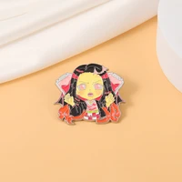high quality fun anime manga hard enamel pin collect child jewelry gift cartoon japanese style brooch backpack badge