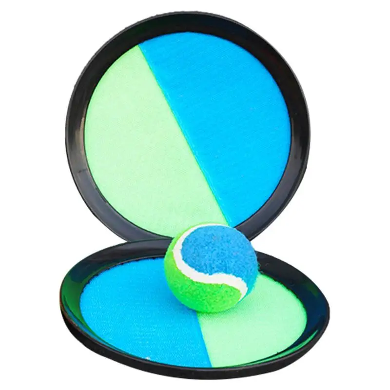 

Catch Ball Set Self Stick Toss And Catch Sports Family Game With 2 Paddles And Ball For Kids Aged 3 And Up