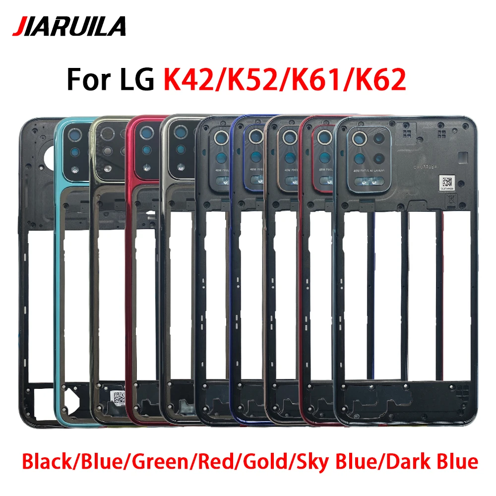 Новинка для LG K42 K52 K62 K61 средняя рамка Корпус панель задний корпус деталь замены
