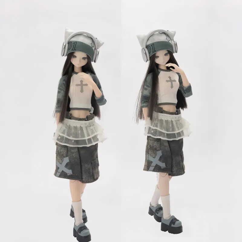 Фото Оригинальная коллекционная кукла BJD с шестью прядями волос, в стиле Mix Angel, модная, в закрытой упаковке, ручной работы, MJD, украшение, праздничный подарок №2