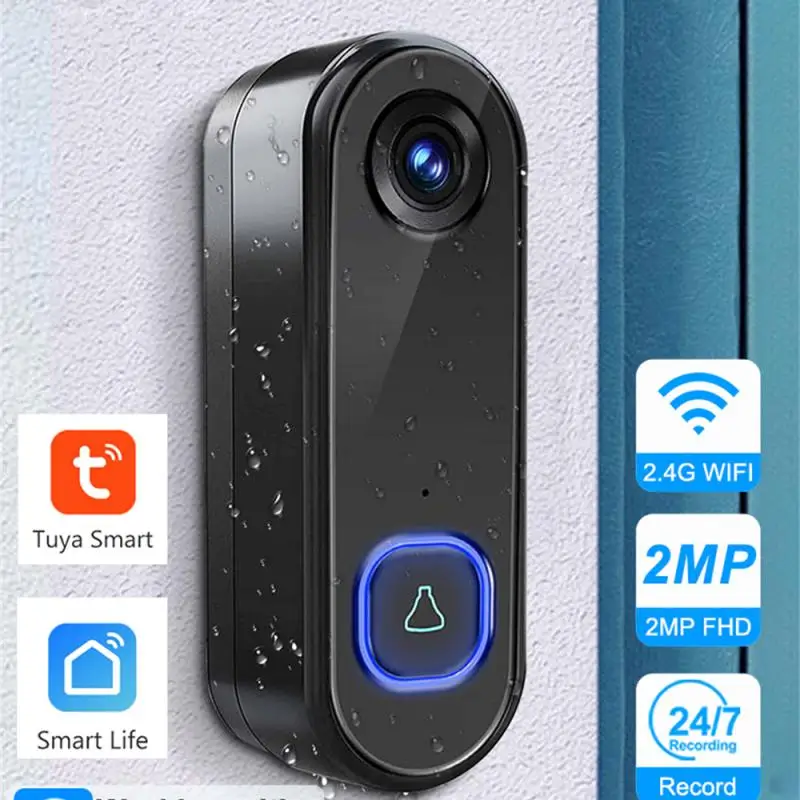 

Visual Doorbell Intelligent WiFi Intercom Doorbell Low-power Monitoring Doorbell Intelligent Voice Intercom Wireless Doorbell