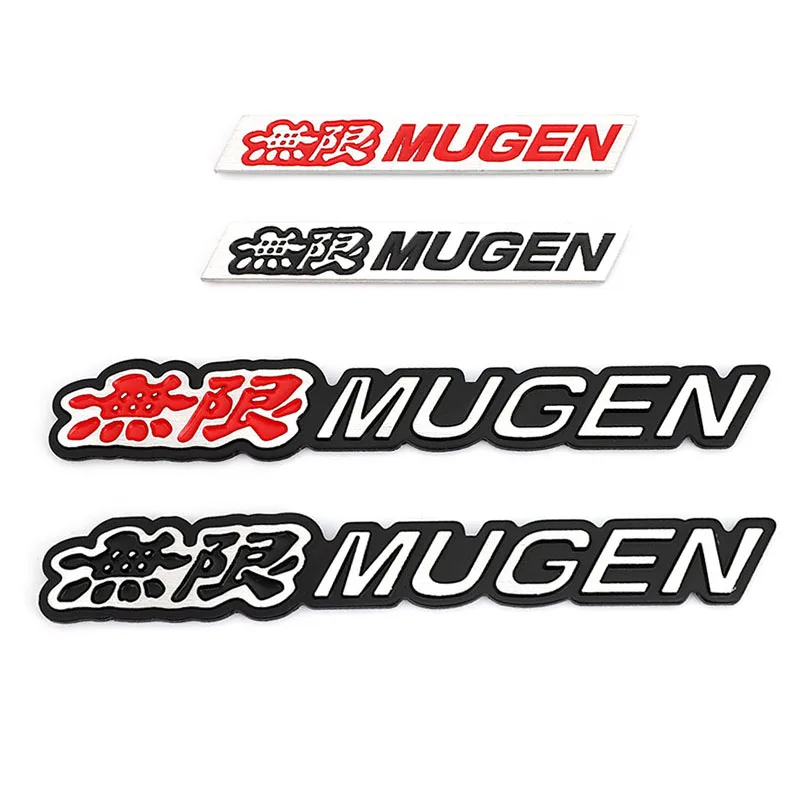 

3D Car Sticker MUGEN Emblem Badge Decal for Honda Mugen Accord Civic Pilot Odyssey City CRZ Spirior AVANCIER CRV Crosstour H-RV