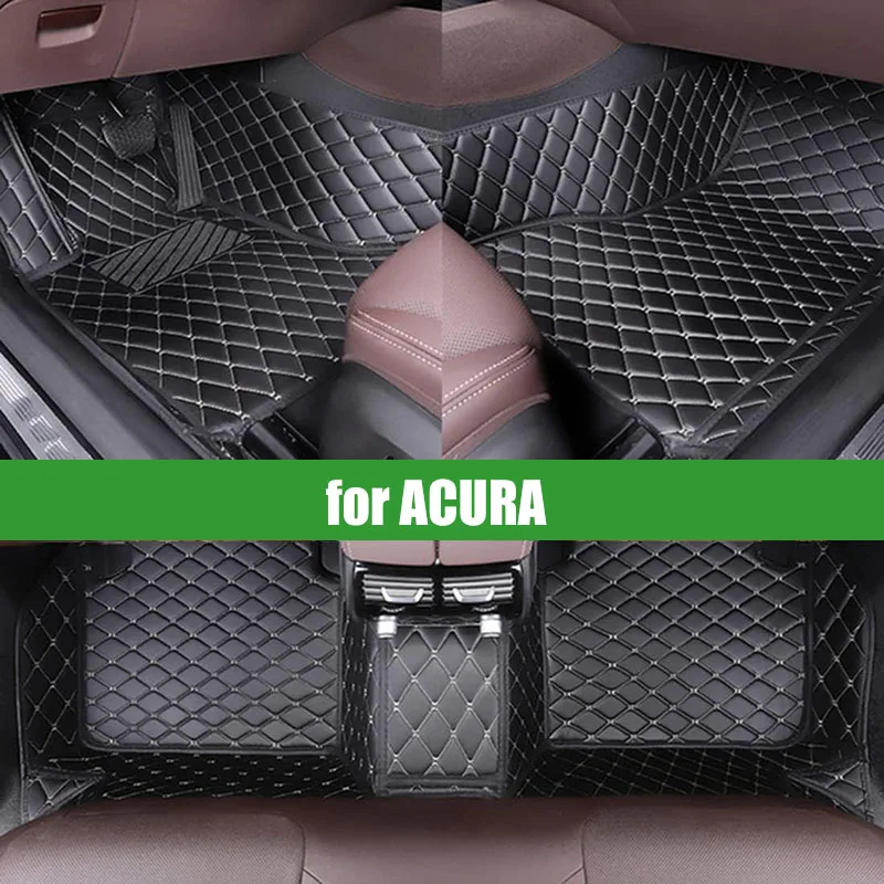 

CRLCRT Car Floor Mats for ACURA RDX 2019-2020 Custom 5 N Auto Foot Pads Automobile Carpet Cover interior accessories
