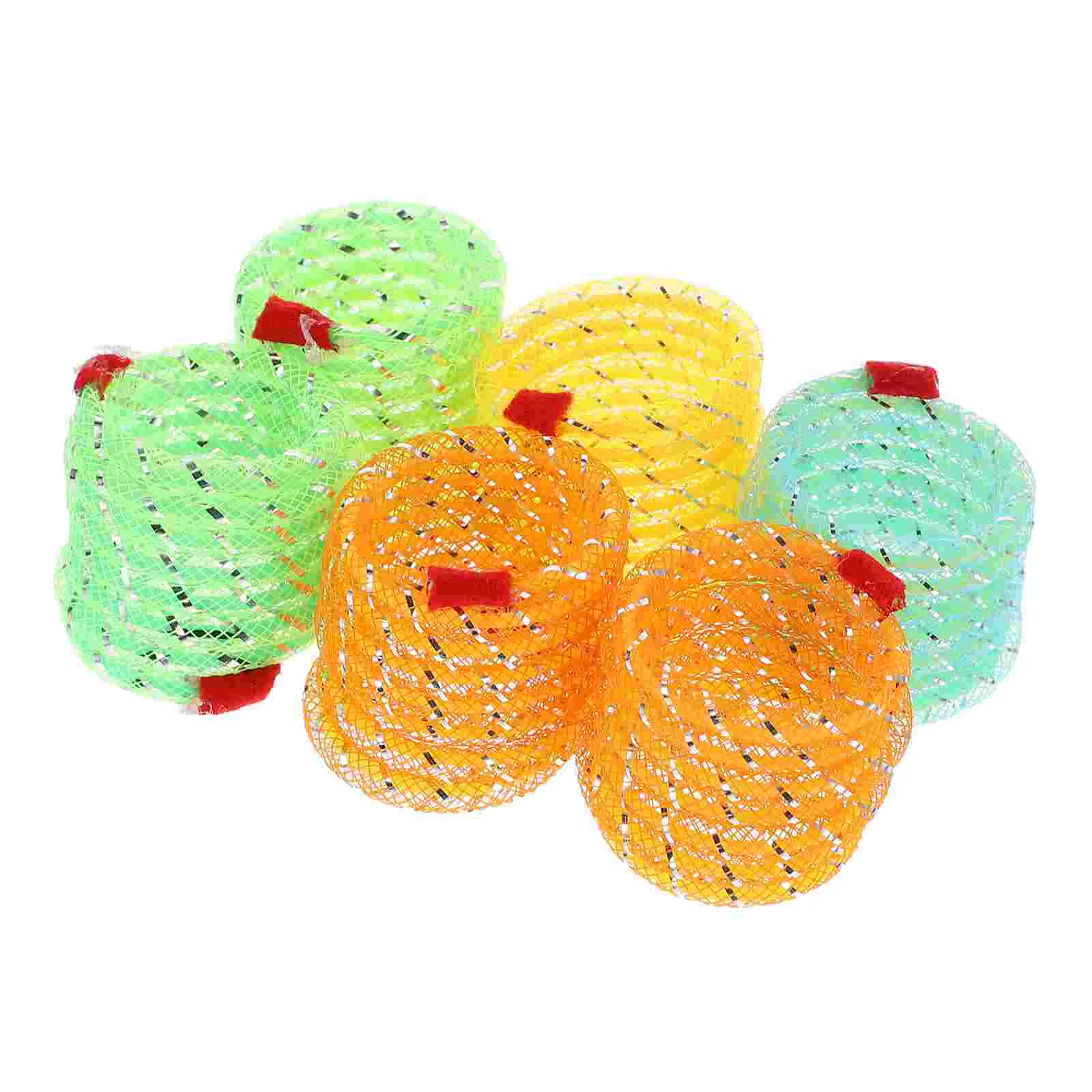 

6Pcs Cat Spring Toys Unique Kitten Tube Spring Toys Pet Boredom Relief Toys