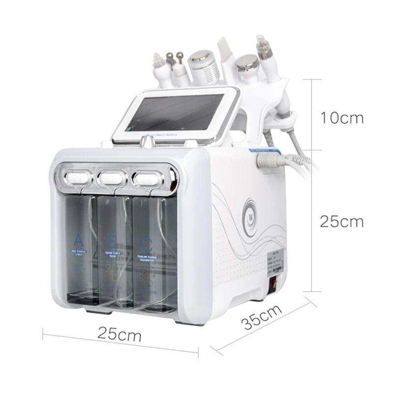 

6 in1 Hydra Home Use Hydra Machine Facial Diamond Tips Hydra Dermabrasion