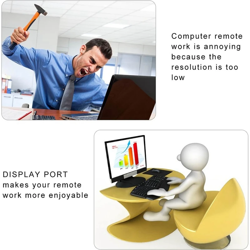 4K вилка-джойстик Displayport DP Виртуальный адаптер дисплея видеокарта Cheater EDID