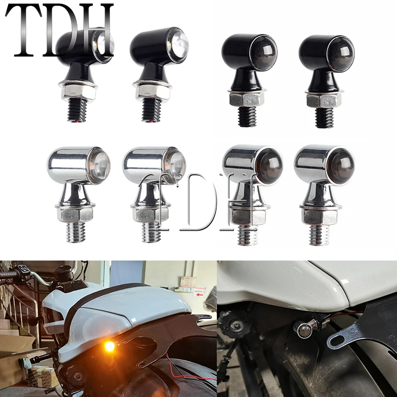 

Мини-светодиодный поворотник для мотоцикла, 8 мм, 12 В