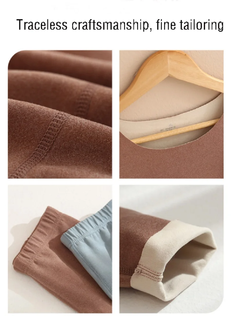 Women's Winter Thermal Underwear Plus Velvet Self-heating Thermo Lingerie Seamless Ladies Slim Warm Blouse Men's Long Johns Suit