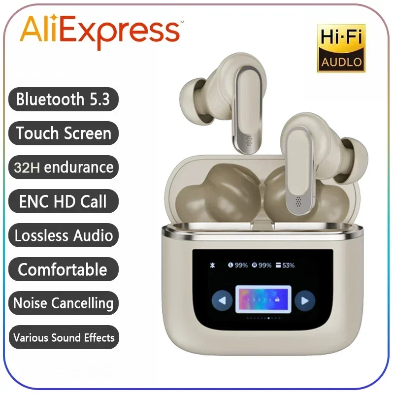 TWS-наушники V8 с поддержкой Bluetooth 5 3 и активным шумоподавлением