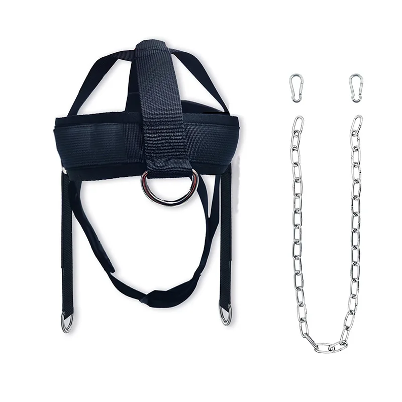 Ремни для тяжелой атлетики упражнений на запястье и голове тренажер мышц шеи -