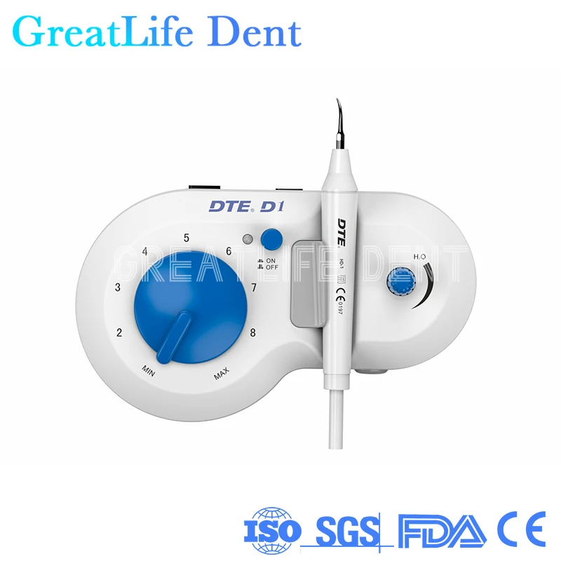 

Dental Instruments Teeth Whitening DTE D1 Handpiece Tip Portable Cleaning Piezo Ultrasonic Dental Scaler for Dogs Vet