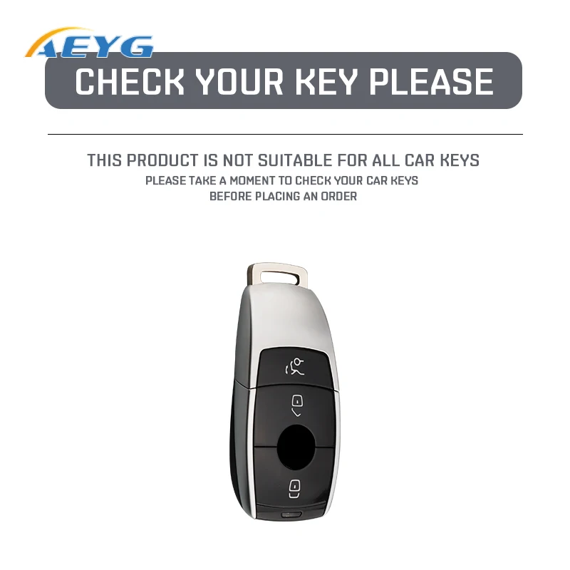 Акция ТПУ чехол для автомобильного ключа с полным покрытием Mercedes Benz E C G M R S Class W204