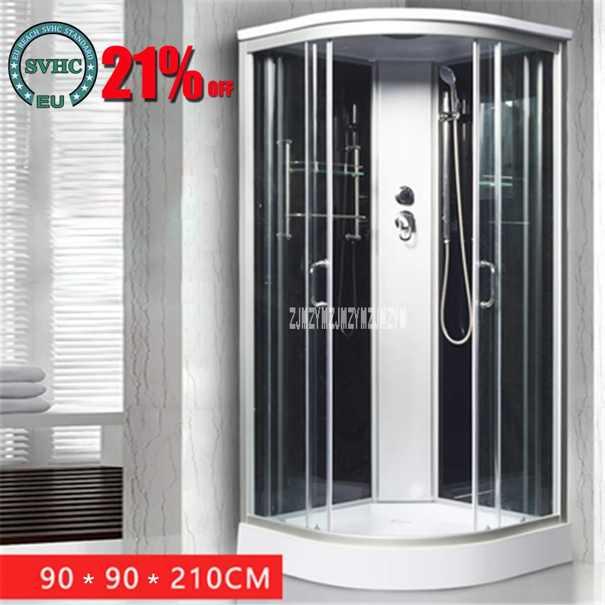 

H8003 Household Integrated Bathroom Set Shower Rooms High-quality One-piece Bath Room Sauna Rooms Steam Shower Rooms 90x90x210CM