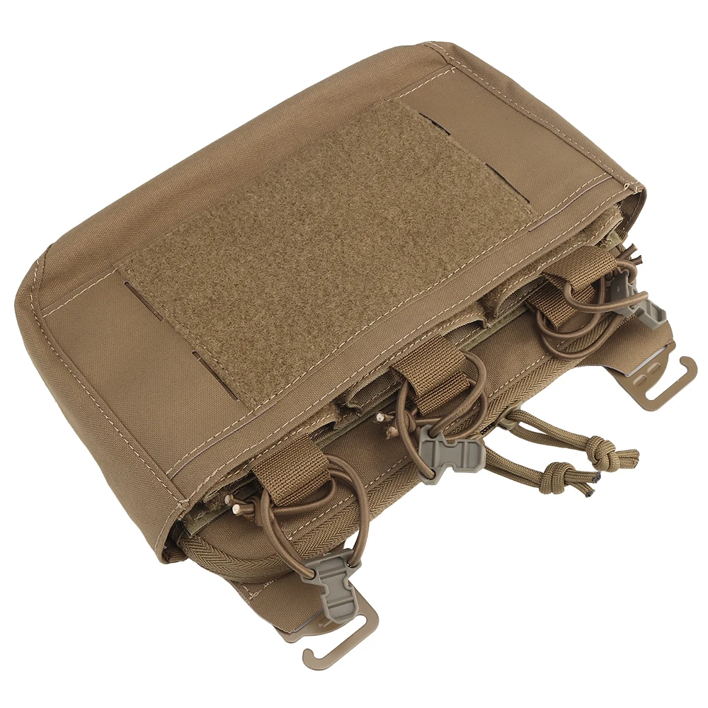 Тактический G-hook DOPE передний клапан двойной стек брюшной Забавный пакет тройной