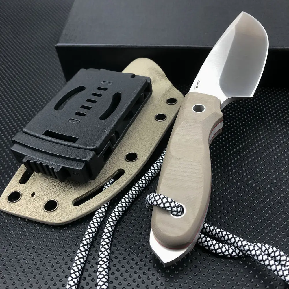 Тактический нож Trskt BK Plus 12crNi2 толщиной 6 мм с ручкой G10 Kydex